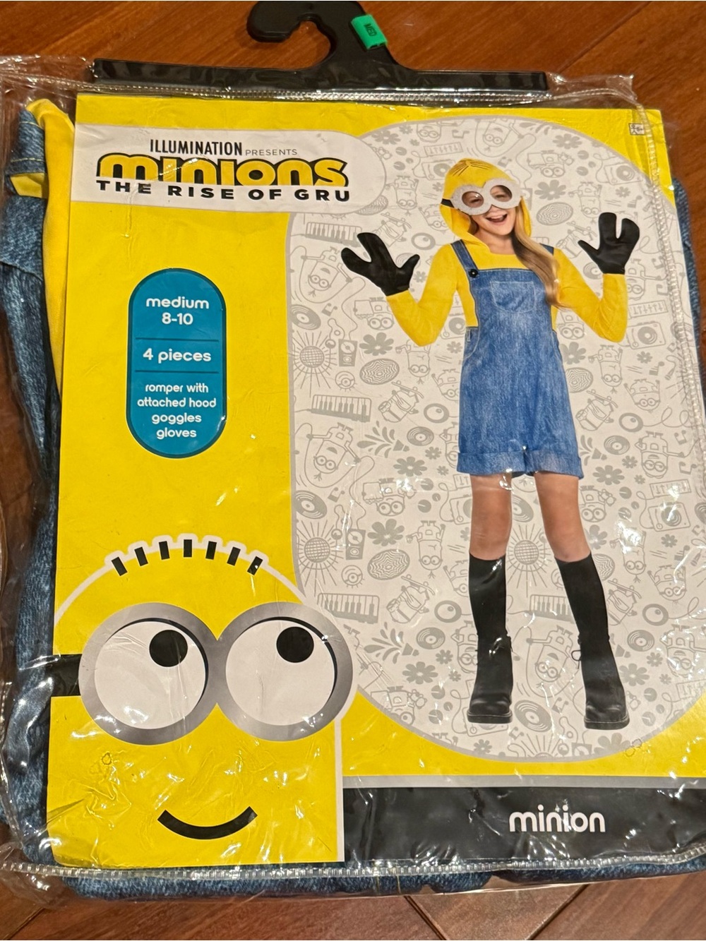 Halloween Minions Costume 8-10